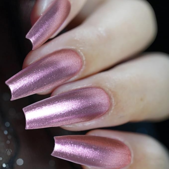 Major Dijit Quick Dry Nail Polish 12ml/0.41fl oz Purple Silver Regular Lacquer Fast Drying & Long Lasting Polish Art Effect for Salon