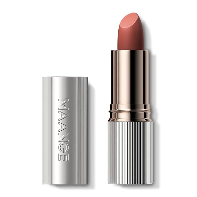 MAANGE Lipstick, Matte Lipstick Long Lasting Transfer-Proof Waterproof & Hydrating Lip Makeup, Full Coverage for a Nourishing Pout,1 Count-N105