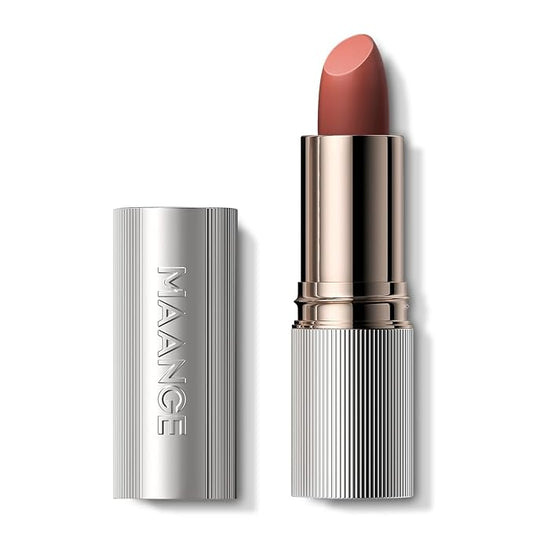MAANGE Lipstick, Matte Lipstick Long Lasting Transfer-Proof Waterproof & Hydrating Lip Makeup, Full Coverage for a Nourishing Pout,1 Count-N105