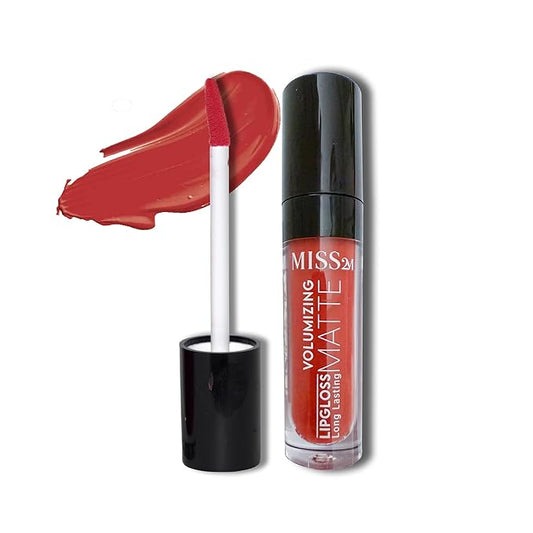 16-Hour Volumizing Matte Liquid Lipstick with Non-Drying, Waterproof Matte Liquid Lip Color: 107 Apple Cider, 0.14 Fl Oz