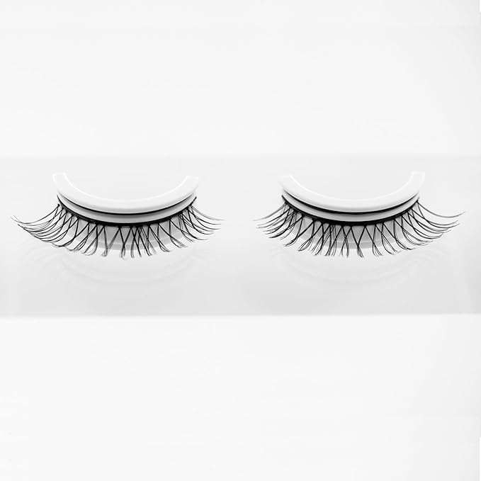 Self Adhesive Lashes Stick Eyelashes Wispy Light Pre-Glued Eyelash 5 Pairs with Applicator (DLP02)