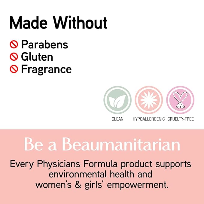 Physicians Formula Powder Palette Multi-Colored Blush, Silky Smooth Formula, Hypoallergenic, Blends Easily Without Irritation – Blushing Peach