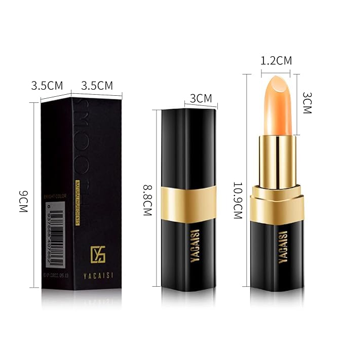 Red Cherry Color Changing Lipstick, Natural Moisturizing Lip Gloss Korean Lip Balm Long Lasting Lip Care Labiales Magicos Nutritious Magic Lipstick For Women