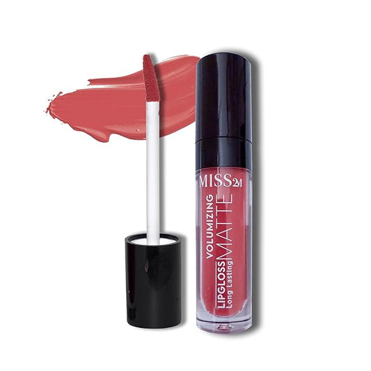 16-Hour Volumizing Matte Liquid Lipstick with Non-Drying, Waterproof Matte Liquid Lip Color: 103 Open Heart, 0.14 Fl Oz