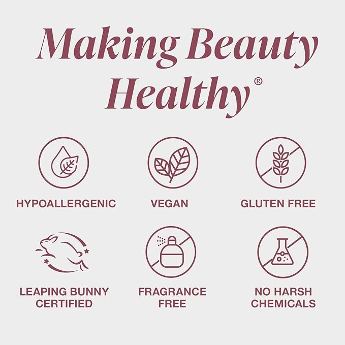 Mineral Fusion Pressed Powder Foundation, Warm 6 - Dark Tan Skin w/Golden Undertones, Age Defying Foundation Makeup with Matte Finish, Talc Free Face Powder, Hypoallergenic, Cruelty-Free, 0.32 Oz