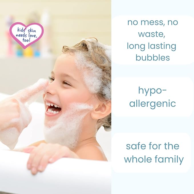 TruKid Bubble Podz Bubble Bath for Kids, Toddlers, & Babies, Tear Free Gentle & Refreshing Bath Bomb for Sensitive Skin with Natural Moisturizers, Non-Toxic, pH Balanced, Yumberry Scent (60 Podz)