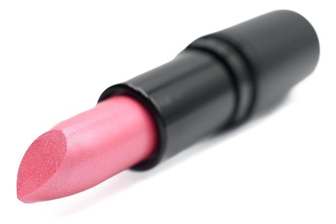 Crystal Rose Medium Warm Pink Satin Lipstick Color Moisturizing Paraben Free, No Animal Testing & Cruelty Free Lip Makeup Color