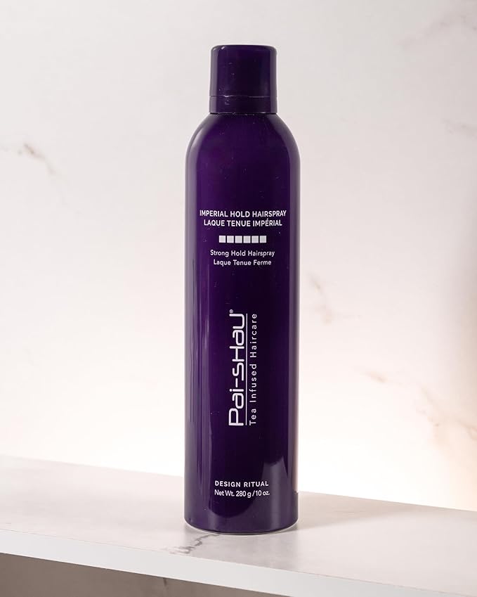 Pai-Shau Imperial Hold Hairspray - Strong Hold Hairspray For Women - Fast-Drying Extra Strong Hold 24-Hour Hairspray Providing Shine And Environmental Protection - 10 fl oz.