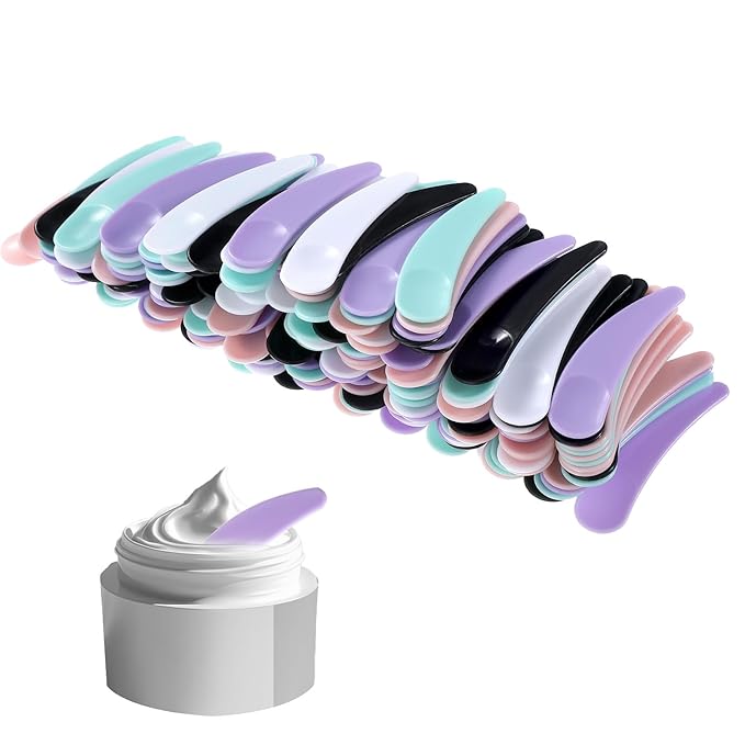 200pcs Make Up Spatulas Mini, Skincare Spatula, Mini Spatula For Cosmetics, Multi-Color Cosmetic Spatulas for Face Mask, Makeup Remover, Face Cream