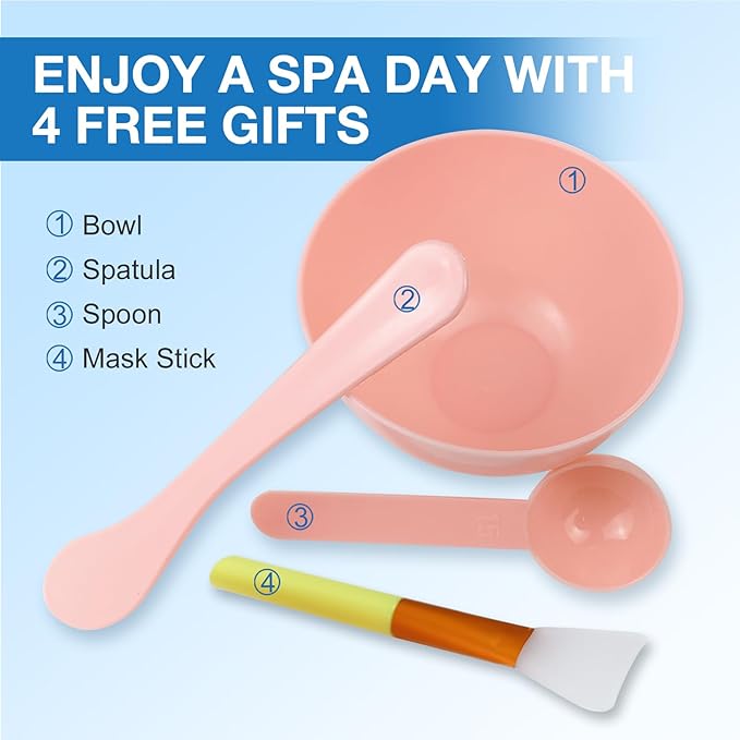 Jelly Mask for Facials Professional, Hydrating & Moisturizing Peel-Off Natural Gel Face Mask SkinCare, Professional Spa Use Jelly Face Masks, Deep Hydration & Glow 23 Fl Oz (6 Units)