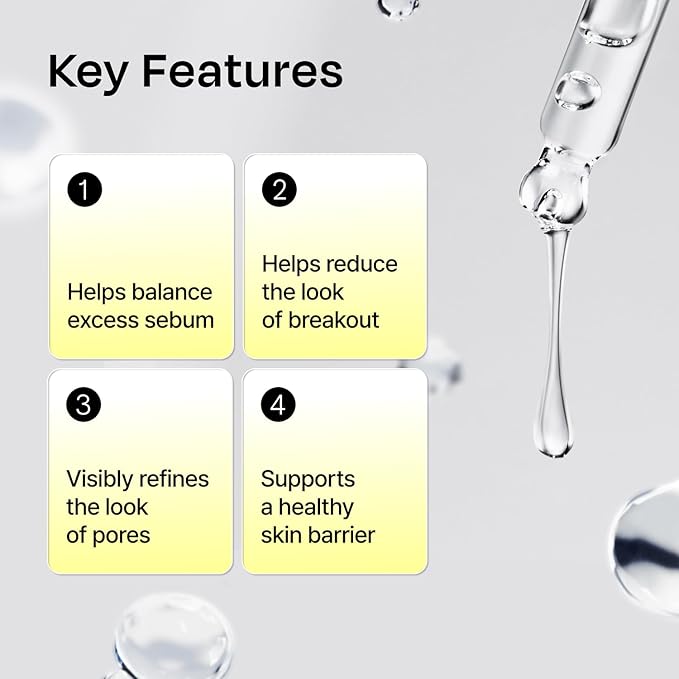 Celladix Sebum Rebalancing Rx 131 Ampoule | Pore Clearing Serum | Tighten Enlarged Pores | Repair Skin Barrier | Rapid Soothing for Daily Use | Oily & Combination Skin| 1.01 Fl Oz