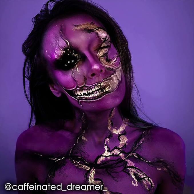 Mehron Makeup CreamBlend Stick | Face Paint, Body Paint, & Foundation Cream Makeup | Perfect for Halloween .75 oz (PURPLE)
