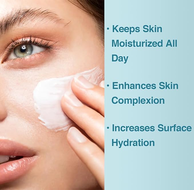 Air Repair Complexion Boosting Moisturizer with Hyaluronic Acid & Ceramide, Skin Barrier Repair Moisturizer for Dry Skin, Hydrating Face Moisturizer Reduces Aging & Wrinkles, Vegan & Cruelty Free