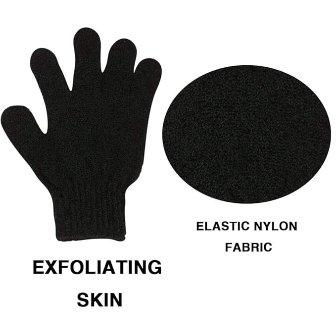 4Pack Self Tanning Mitt Set, 1 Self Tan Mitt, 1 Self Tanner Lotion Back Applicator, 1 Self Face Tanning Brush, 1 Exfoliating Glove, Self Tan Kit (4pack tanning applicator)