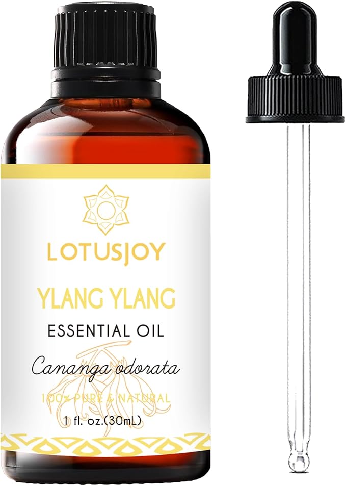 Ylang Ylang Essential Oil Organic for Skin, Diffuser, DIY Crafts - 1 Oz