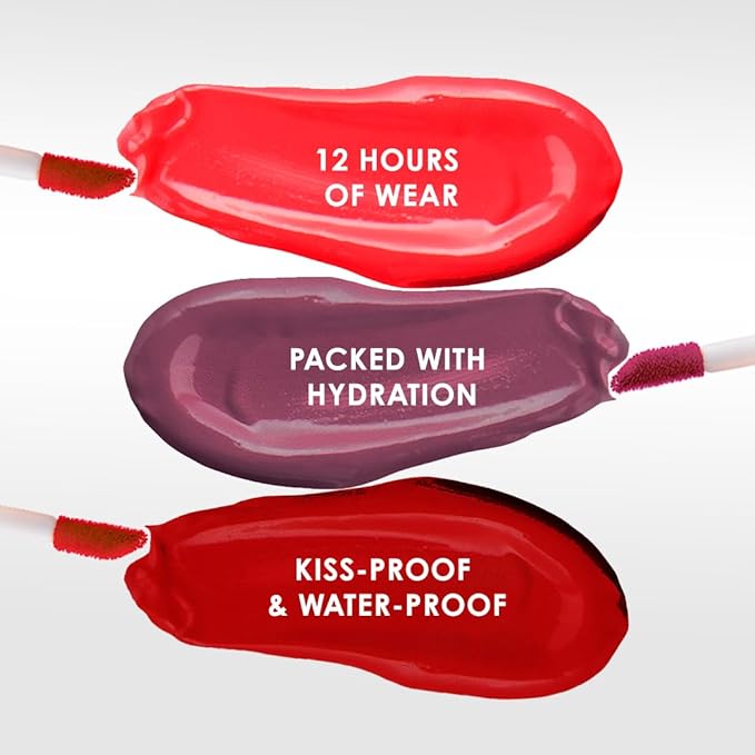 NATASHA MOOR: Molten Matte Liquid Lipstick - Long-Lasting, Hydrating, Matte Finish with Moisturizing Vitamin E - Waterproof, Kiss-Proof, Cruelty-Free - 12-Hour Stay Power - GRATITUDE