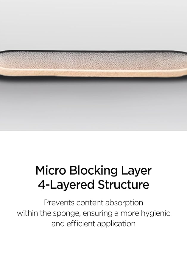 [JUNGSAEMMOOL OFFICIAL] Cushion Puff Set (10p) Black