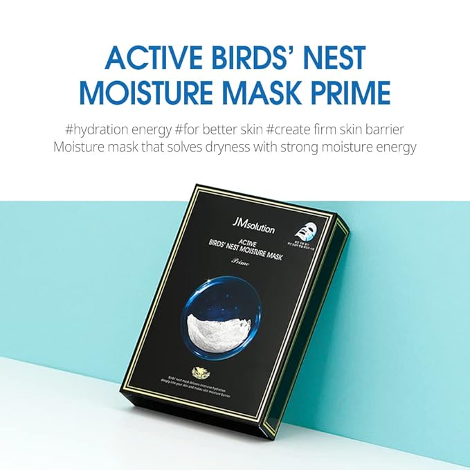 JMsolution Face Mask Bundle 20EA - Water Luminous S.O.S Ringer Mask Bird Nest Mask