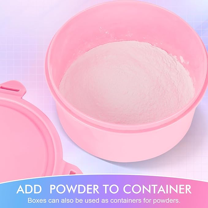 WSYUB Powder Puff, 6 Inch Body Powder Puff, Extra-Large Powder Puff,Soft Powder Puffs for Body Powder,White