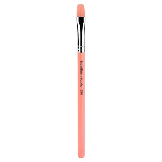 Bdellium Tools Professional Makeup Brush - Pink Bambu Series 936 Concealer - With Soft Synthetic Fibers, For Blending Concealer (Pink, 1pc)