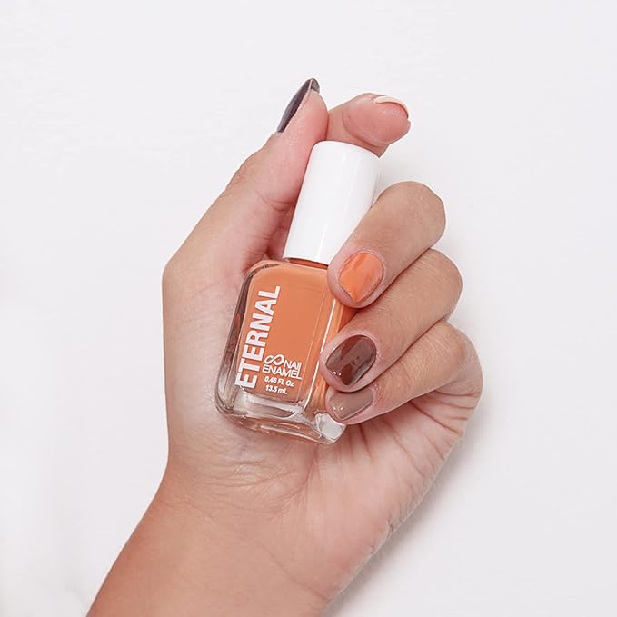 Eternal Nude Nail Polish Set for Women (NUDE OBSESSION) - Brown Nail Polish Set for Girls | Quick Dry & Long Lasting Nail Polish Kit for Home DIY Manicure & Pedicure | Made in USA, 13.5mL (Set of 5)