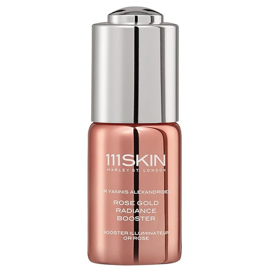 111SKIN Rose Gold Radiance Booster Serum for Face, Hydrating Face Glow Serum with Hyaluronic Acid, Niacinamide & Damascus Rose for Radiant & Even Skin Tone, Suitable for All Skin Types, 0.68 fl oz