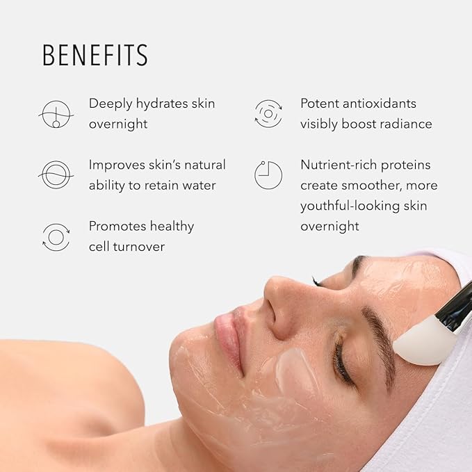 HydroPeptide Hydro-Lock Sleep Mask, Royal Peptide Treatment and Hydrates the Skin, 2.5 Ounce