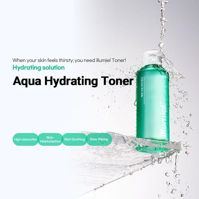 Aqua Hydrating Toner for All Skin Types with Xylitylglucoside & Kakadu Plum Extract Exosome [Vegan & Korean Skincare] - 5.75 fl. oz.