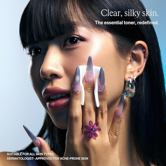 Square One Soothing Toner for Sensitive Skin with Calming CICA, Tea Tree, Anti-Sebum, Antioxidants, AHA, PHA, Niacinamide, Vegan, Cooling, Fragrance-Free | 5.07 fl oz ✦ 150ml