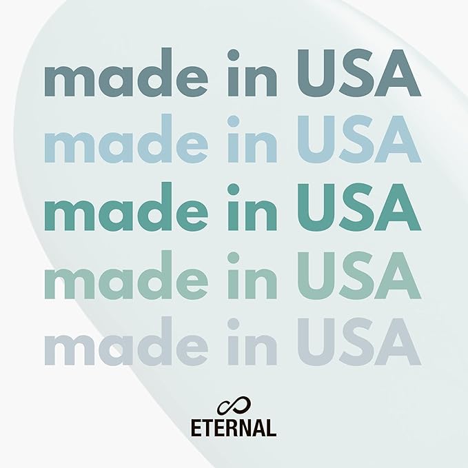 Eternal Green Nail Polish Set for Women (MINDFULNESS) - Light Blue Nail Polish Set for Girls - Long Lasting & Quick White Nail Polish for Home DIY Manicure & Pedicure - Made in USA, 13.5mL (Set of 4)