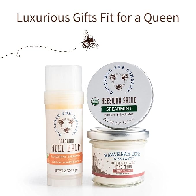 Savannah Bee Company Beeswax Hand Cream - Hand Moisturizer Repair Cream