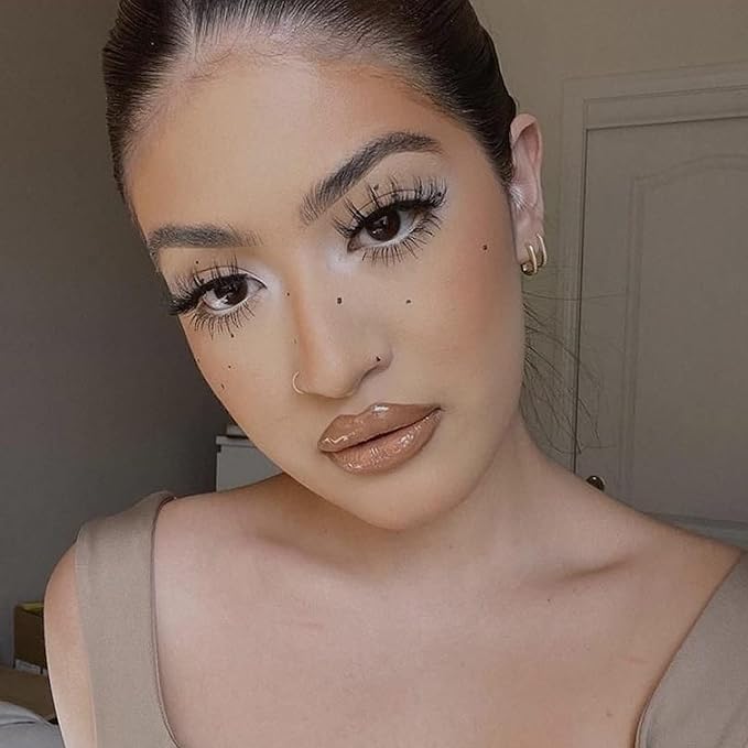 Veleasha Lashes 3D Faux Mink Lashes Fluffy False Eyelashes Natural Look 14 Pairs Lashes Pack Luxury Wispy Fake Eyelashes (3D07)