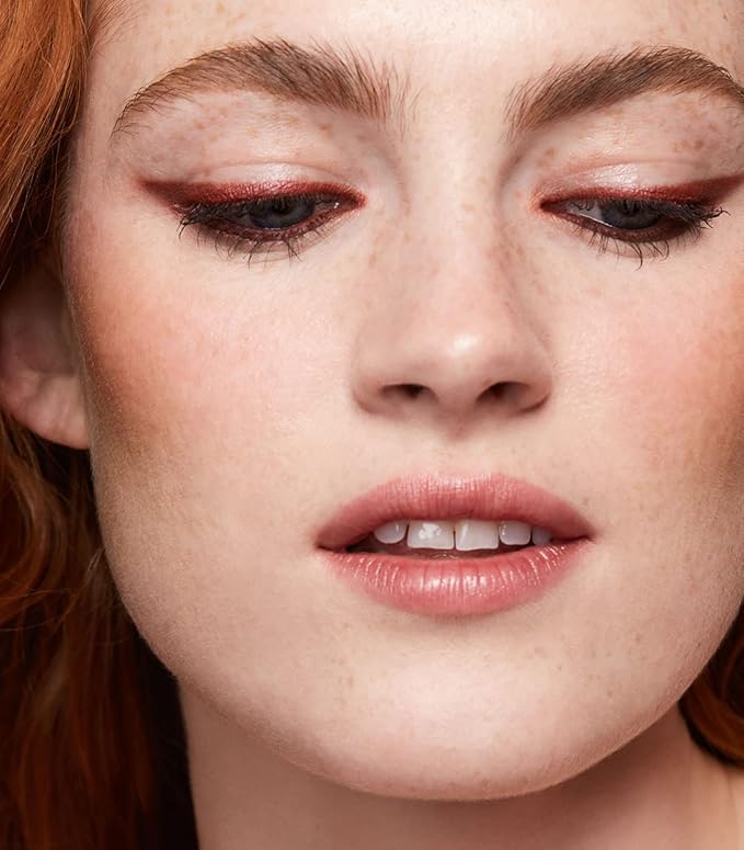 MAKE Beauty Heat Stroke Cream Blush Stick for Cheeks with Natural Hydrating Dewy Finish. Creamy Gel Blush Balm - Shade Toasted, Warm Light Brown Cheek Tint