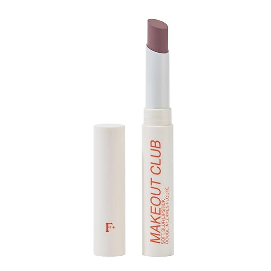Freck Beauty MAKEOUT CLUB Soft Blur Lipstick – Medium-to-Full Coverage, 8-Hour Wear, Transfer-Proof, Buildable Soft Matte Finish, Wearable Color for All Skin Tones | LEGEND (Rich Warm Brown)