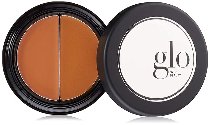Glo Skin Beauty Under Eye Concealer Makeup with Duo Shades for Custom Blending - Corrects & Conceals Dark Circles & Redness - Buildable Longwearing Coverage (Tawny)