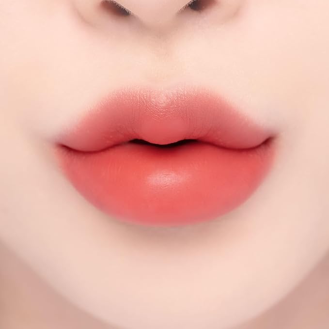 YNM Cream Matte Lipstick, Pigmented Long Lasting Velvet Finish, Creamy Soft Texture, Full Coverage, Lightweight, Moisturizing, Hydrating Lipstick for Women, DEAR PEACH, 0.19 Fl Oz