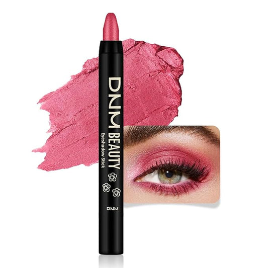 evpct Red Shimmer Cream Eye Shadow Brightener Sticks Set for Eyes, Red Shimmery Matte Pencil Eye shadow Applicator Stick Pen Palette Makeup Waterproof sombras en crema para ojos 35#