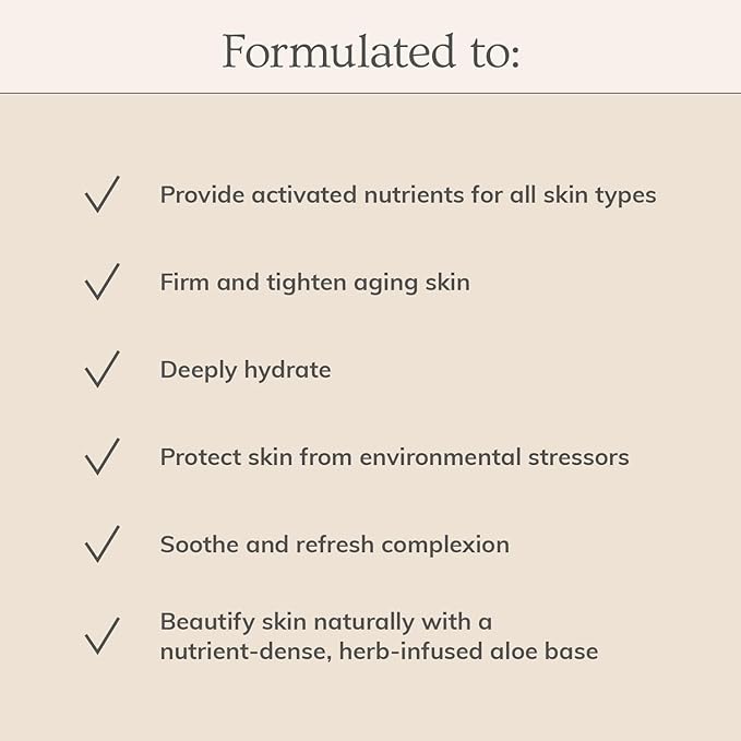 Annmarie Skin Care Anti-Aging Serum - Aloe-Vera Based Serum with Hyaluronic Acid & Herbal Extracts. Firming Serum for Dry Skin, Fine Lines & Wrinkles, For All Skin Types (15ml, 0.5 fl oz)