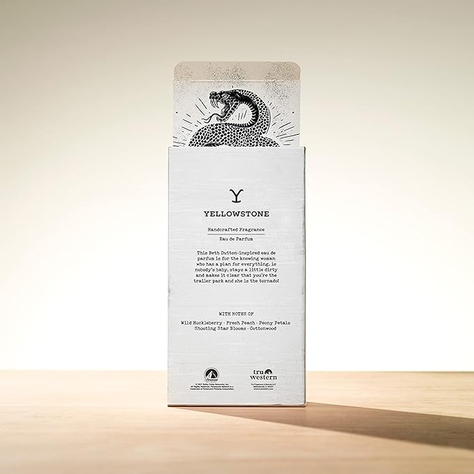Yellowstone Original Women's Perfume Handcrafted Eau de Parfum Spray by Tru Western - Officially Licensed Fragrance of Paramount Network's Yellowstone - 50 ml | 1.7 fl oz