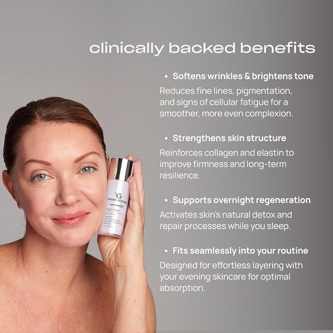 Young Goose, Youth Reset Serum | Cellular Regeneration and Repair | Improves Skin Texture | Promotes Skin Luminosity and Vibrancy - Large Size 30ml