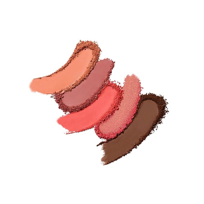 Morphe 9E Pretty In Peach Artistry Palette - Peach & Brown Makeup Palette with Matte and Shimmer Finishes - Highly Pigmented Eye Makeup with a Blendable & Buildable Formula (0.35 oz)