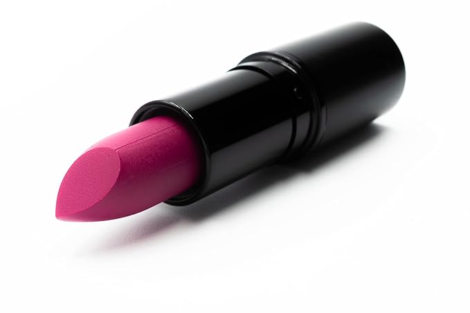 Cranberry Red Deep Fuchsia Pink Matte Lipstick Color Moisturizing Paraben Free, No Animal Testing & Cruelty Free Lip Makeup Color