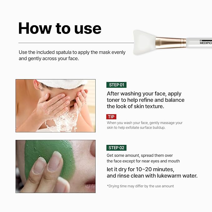 Spirulina Clay Mask – Pore Cleansing Visualizate Mud Mask K Beauty Body Mud 120g