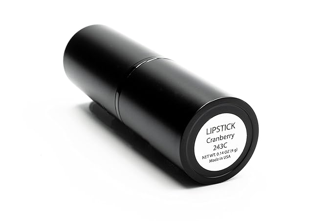 Cranberry Red Deep Fuchsia Pink Matte Lipstick Color Moisturizing Paraben Free, No Animal Testing & Cruelty Free Lip Makeup Color