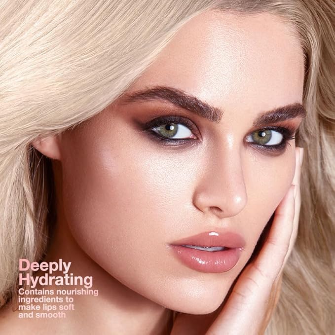 Pink Honey Lipstick Tinted Butter Lip Balm for Women, Natural Sheer Moisturizing Nourishing Hydrating Pink Honey Shine Tint Lipstick Tinted Lip Stain Gloss with a Hint of Natural Cherry Vegan