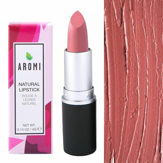 Aromi Natural Lipstick | Vegan, Cruelty-free Beauty, Handcrafted, Small Batch, Dye-free, Palm-free (Wild Russet)