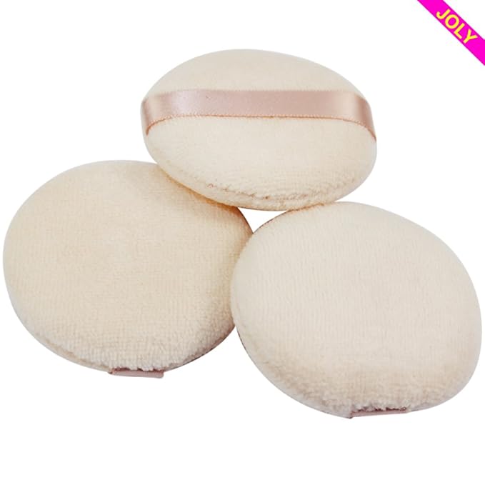 Powder Puff for Makeup Face Powder (10 Pieces)