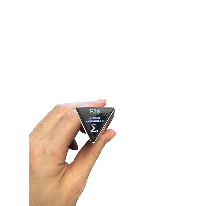 Sigma Beauty F26 Domed Concealer Brush – Under Eye Corrector, Ultra-Soft Dense Rounded Fibers, Waterproof Handle with SigmaAlloy Ferrule – Makeup Brush for Cream or Liquid, Ideal for Women's Makeup