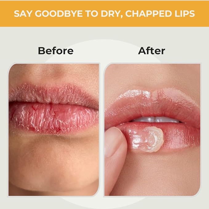 RaGaNaturals All Natural Lemon Moisturizing Lip Balm Gift Ornament for Holiday Stocking Stuffers, All Day Hydration, Original beeswax, Shea butter, Jojoba oil, Vitamin E and Love - Pack of 4 Tubes