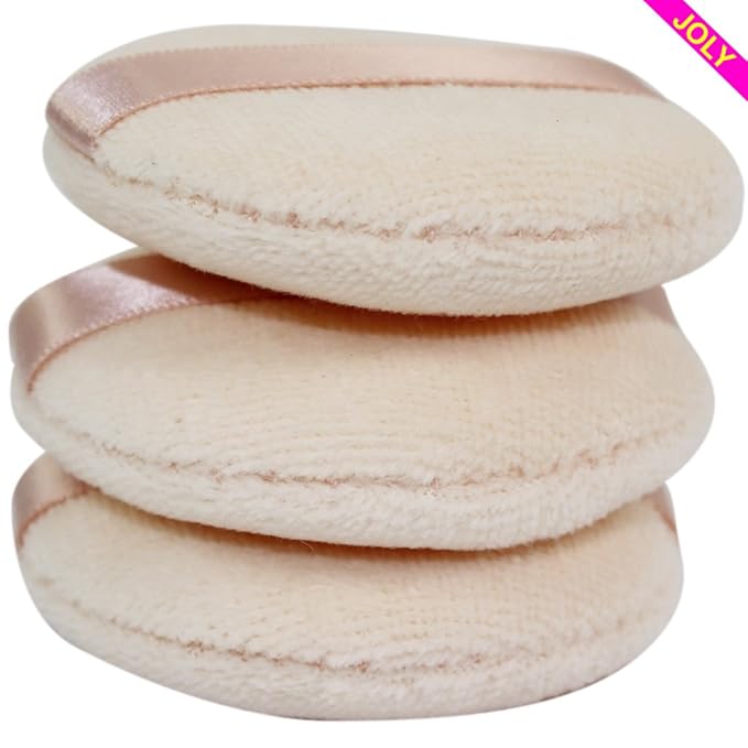 Powder Puff for Makeup Face Powder (10 Pieces)